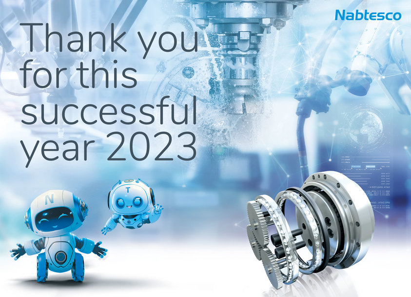 Nabtesco looks back on a successful year 2023